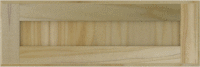 Flat  Panel   Ogee  Poplar  Drawer Fronts